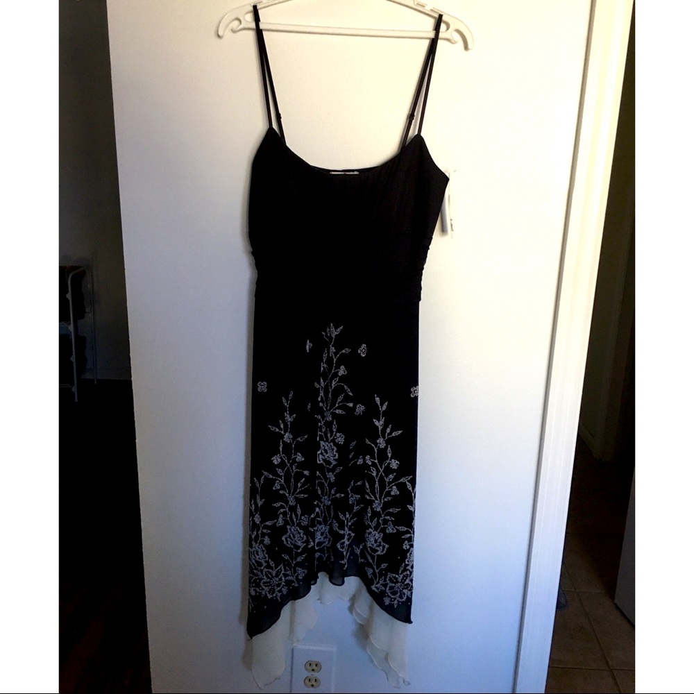 NWT! Black and Creme Dress